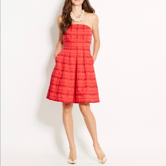 ruby red cocktail dress